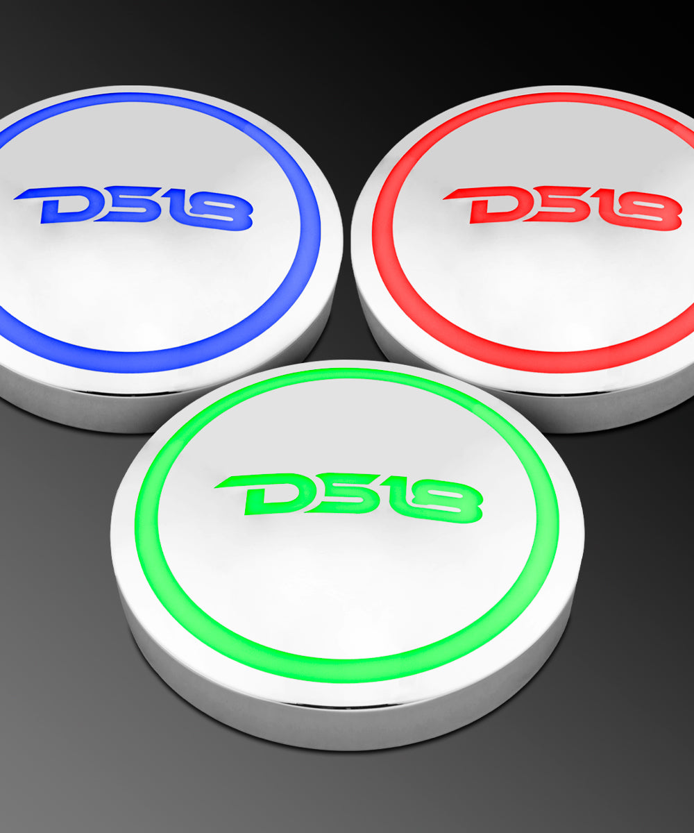 DS18 Waterproof Chrome Plated RGB Led 4.13" - DS18