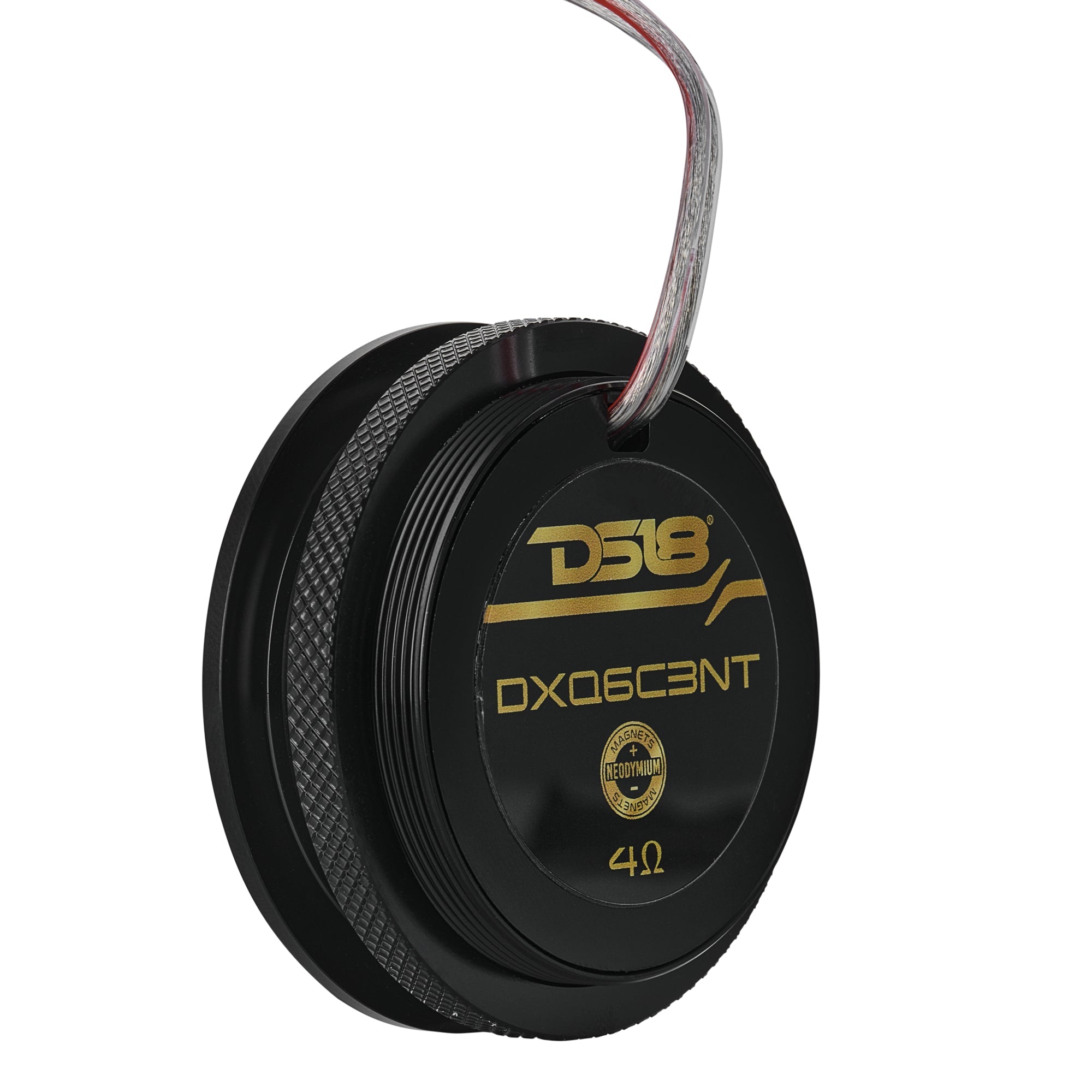 DXQ 6.5" 3-Way Component Speaker Set with Neodymium Magnet and Yellow Straw + Composite Foam Cone | | 180W RMS 4-Ohm - DS18