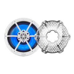 8” Marine 2-Way Hybrid Speaker with RGB LED, Compression Driver and Neodymium Magnet | 350W RMS 4-Ohm - DS18