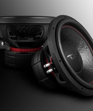EXL 15” Subwoofer Triple Stack with Reinforced Cone 2500 Watts RMS 4" Dvc 4-Ohm - DS18