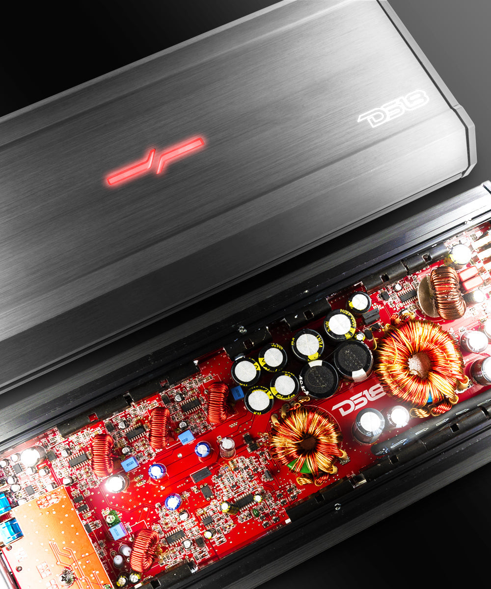 ZXI 5-Channel Class D Amplifier 4 x 125 @ 4-Ohm + 1000 x 1 Watts Rms @ 1-Ohm - DS18