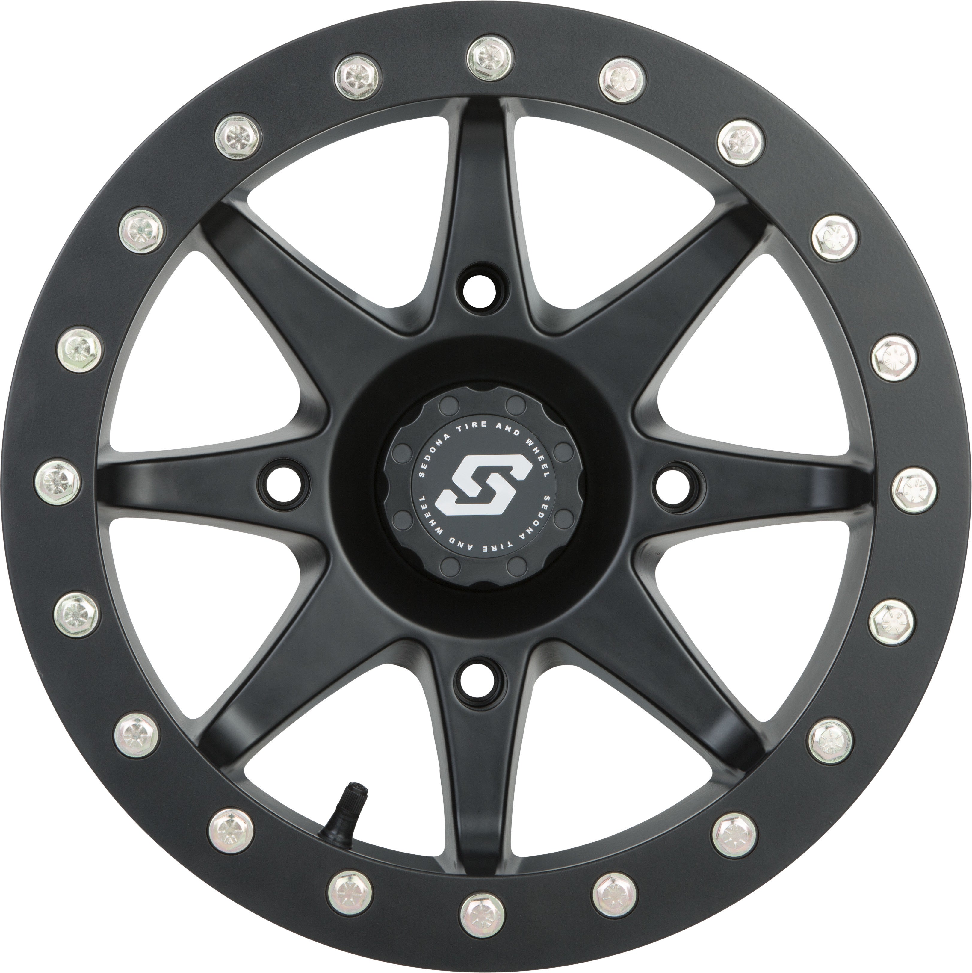 STORM BDLK WHEEL 14X7 4/137 5+2 (+10MM) BLACK