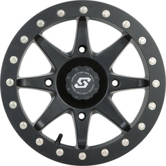 STORM BDLK WHEEL 14X7 4/137 5+2 (+10MM) BLACK