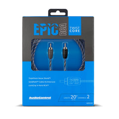 EPIC 2-Channel Twistcore Pair RCA Interconnect (1.5ft - 20ft)