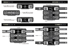 AC Studio ANL & Mini-ANL/AFS Flexlink Fuse Holder (0-8 Gauge)
