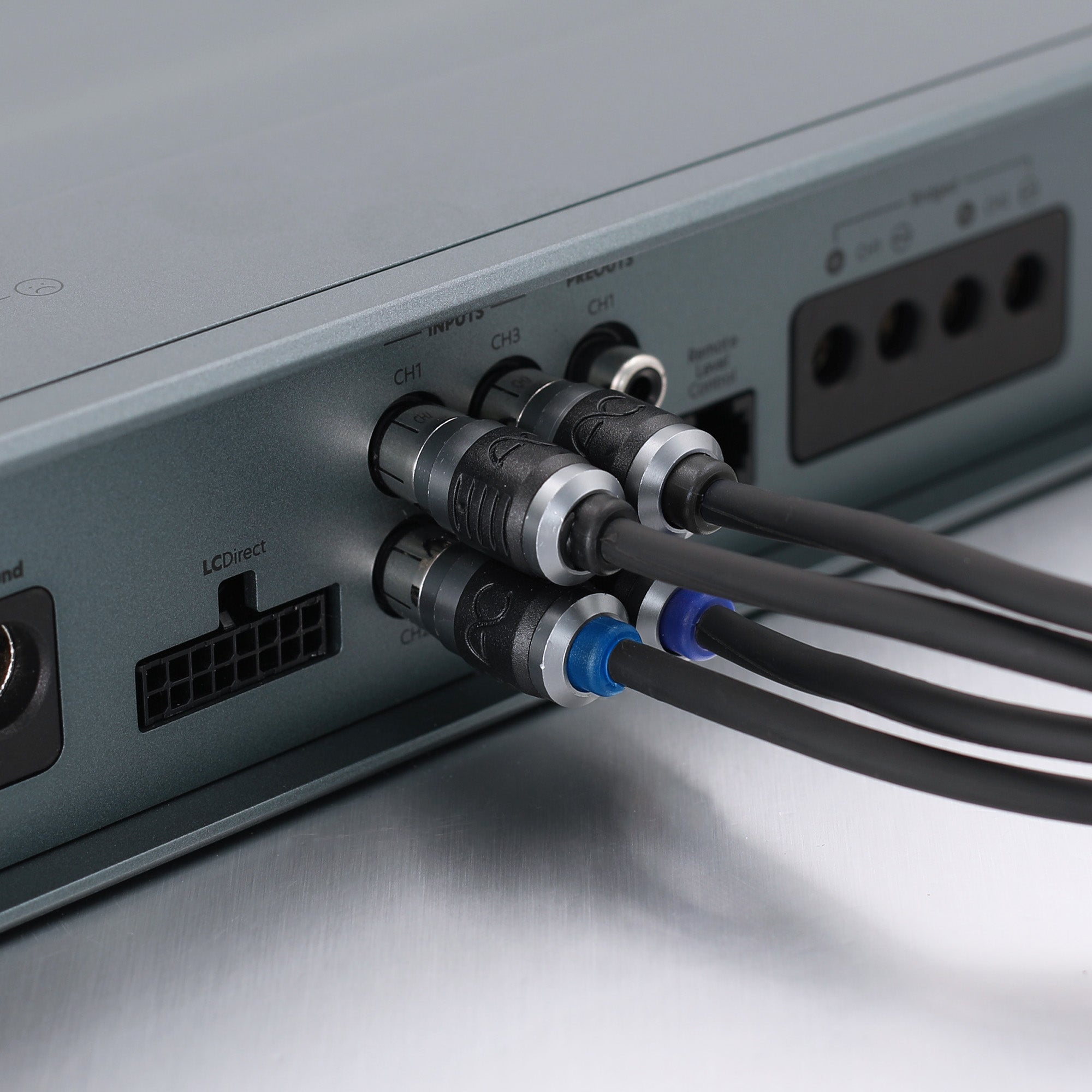 AC Studio 4-Channel Double-Shielded Directional Twisted Pair RCA Interconnect (12ft - 20ft)