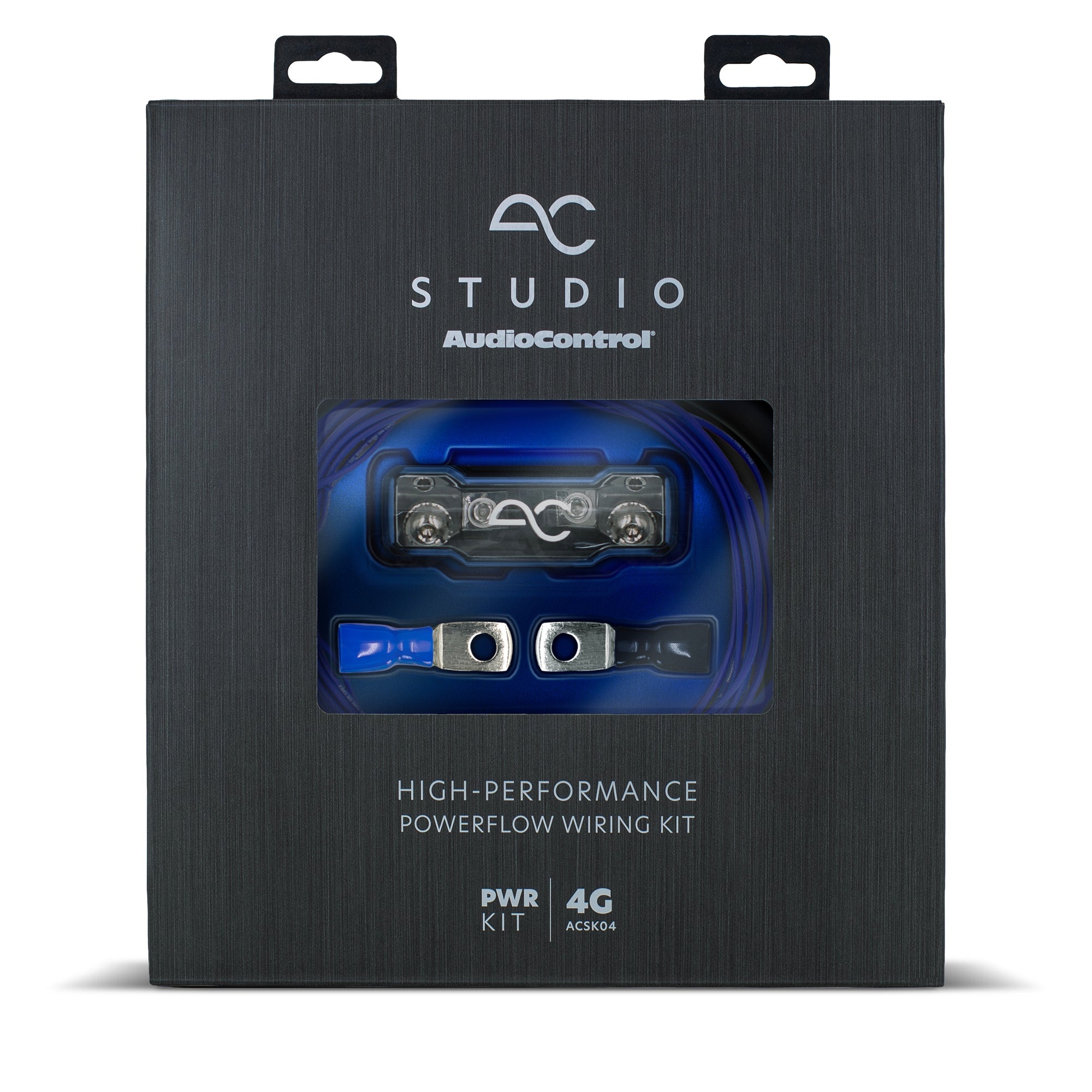 AC Studio High-Performance PowerFlow OFC Amp Wiring Kit (4 Gauge)