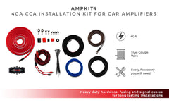 DS18 2009-2014 Acura TL Front and Back Doors Speakers Best Upgrade/Replacement Package 1800 Watts - DS18