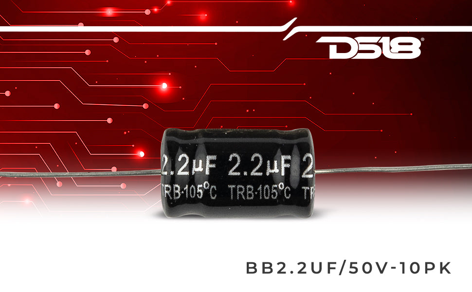 Bass Blocker 18KHz @ 4 ohms or 9KHz @ 8 ohms 6DB/OCT Tweeter 10PCK - DS18