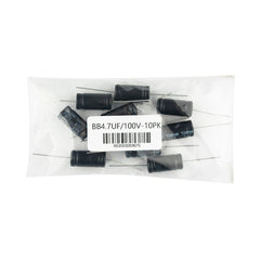 DS18 BB4.7UF/100V-10PK 4.7uF 100V Non-Polarized Bass Blocking Capacitor - DS18
