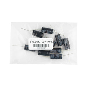DS18 BB5.6UF/100V-10PK 5.6uF 100V Non-Polarized Bass Blocking Capacitor - DS18