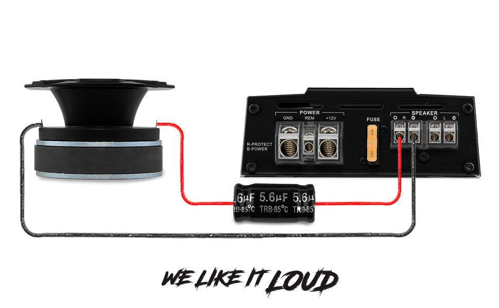 Bass Blocker 7KHz @ 4 ohms or 3.5KHz @ 8 ohms 6DB/OCT Driver 10PCK - DS18