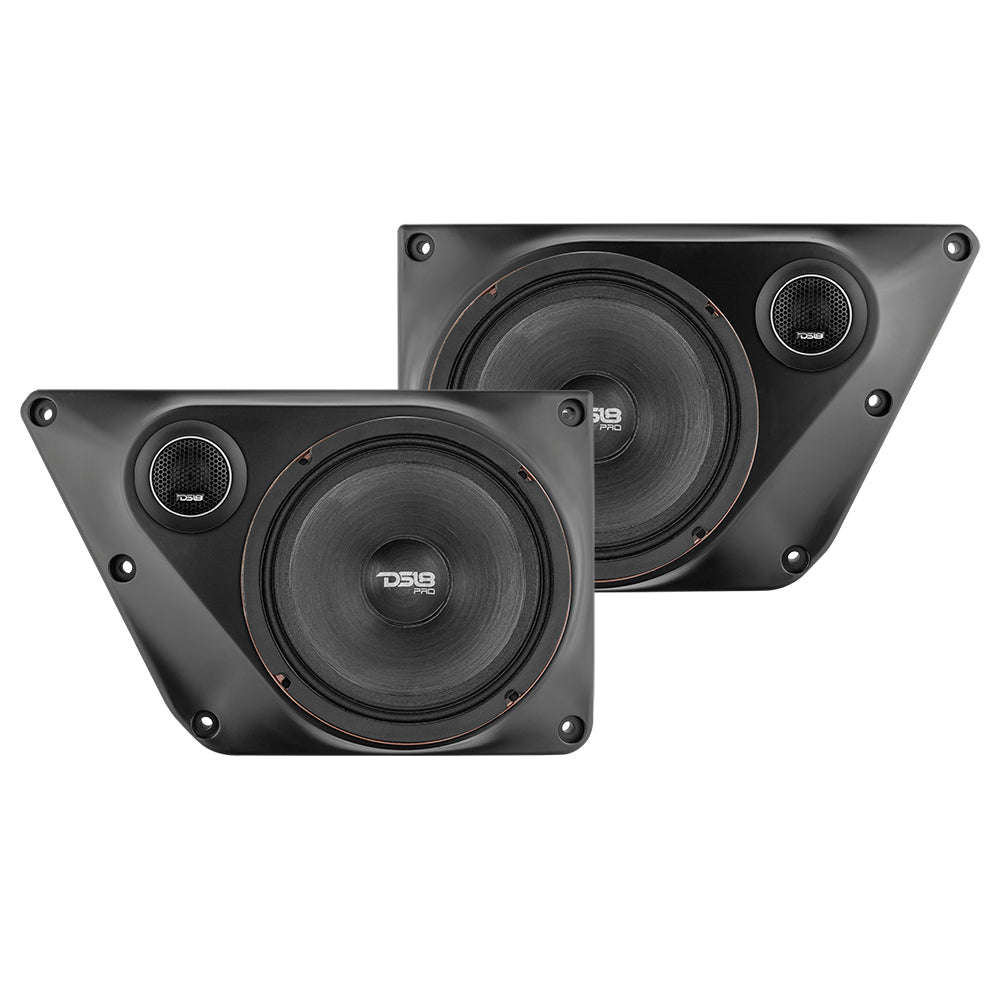 Ford Bronco 6th Gen 4 Door Back Doors 6.5" Speakers and 2.3" Tweeter Panels - DS18