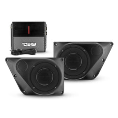 Bronco 6th Gen Rear Door Panels Loaded – Dual 6.5" Coaxial Hybrid Midrange with Amplifier - DS18
