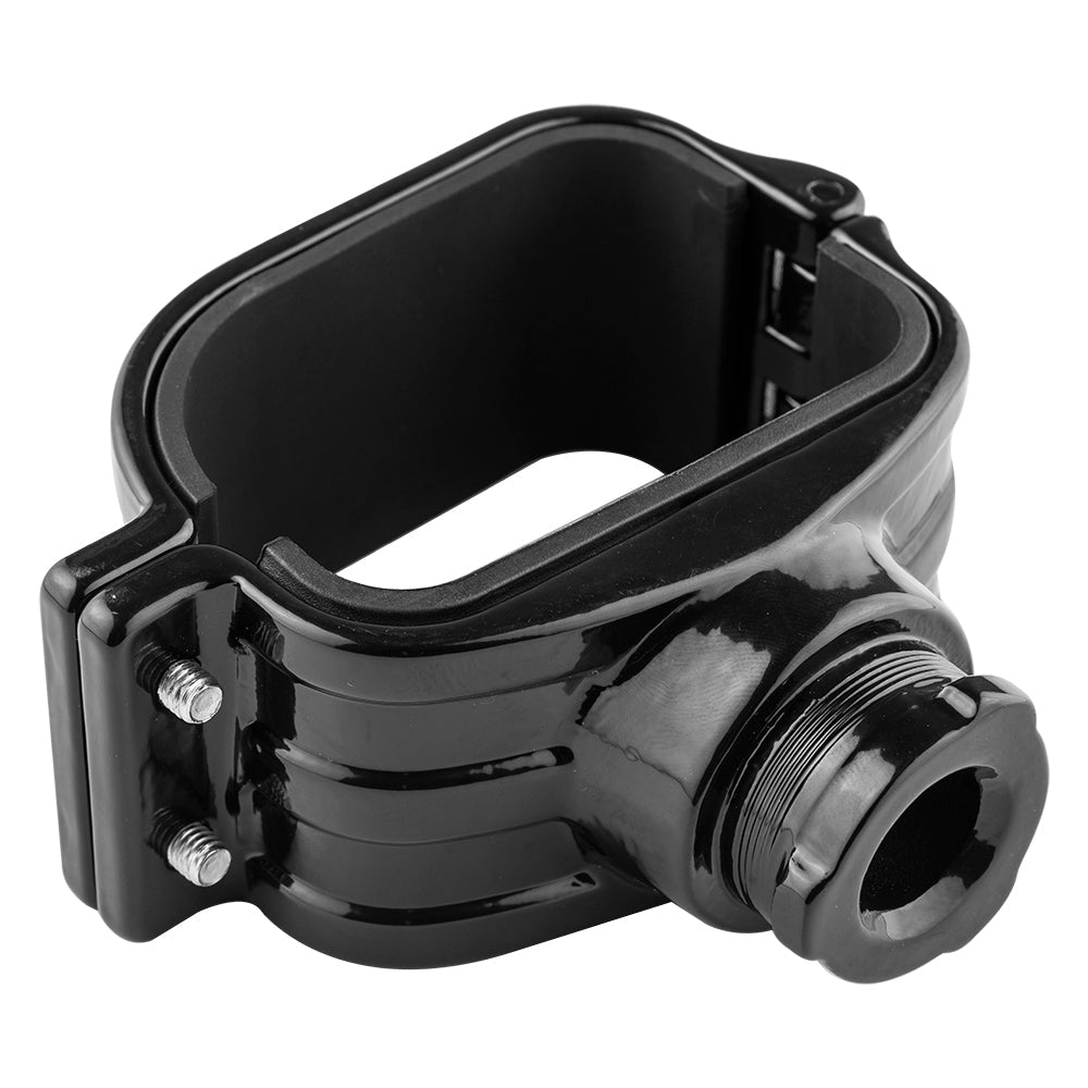 Bronco 6th Gen Roll Bar Audio Bundle – 8" Marine Tower Speakers with RGB LED Lights, OEM Roll Bar Mounting Clamps - DS18
