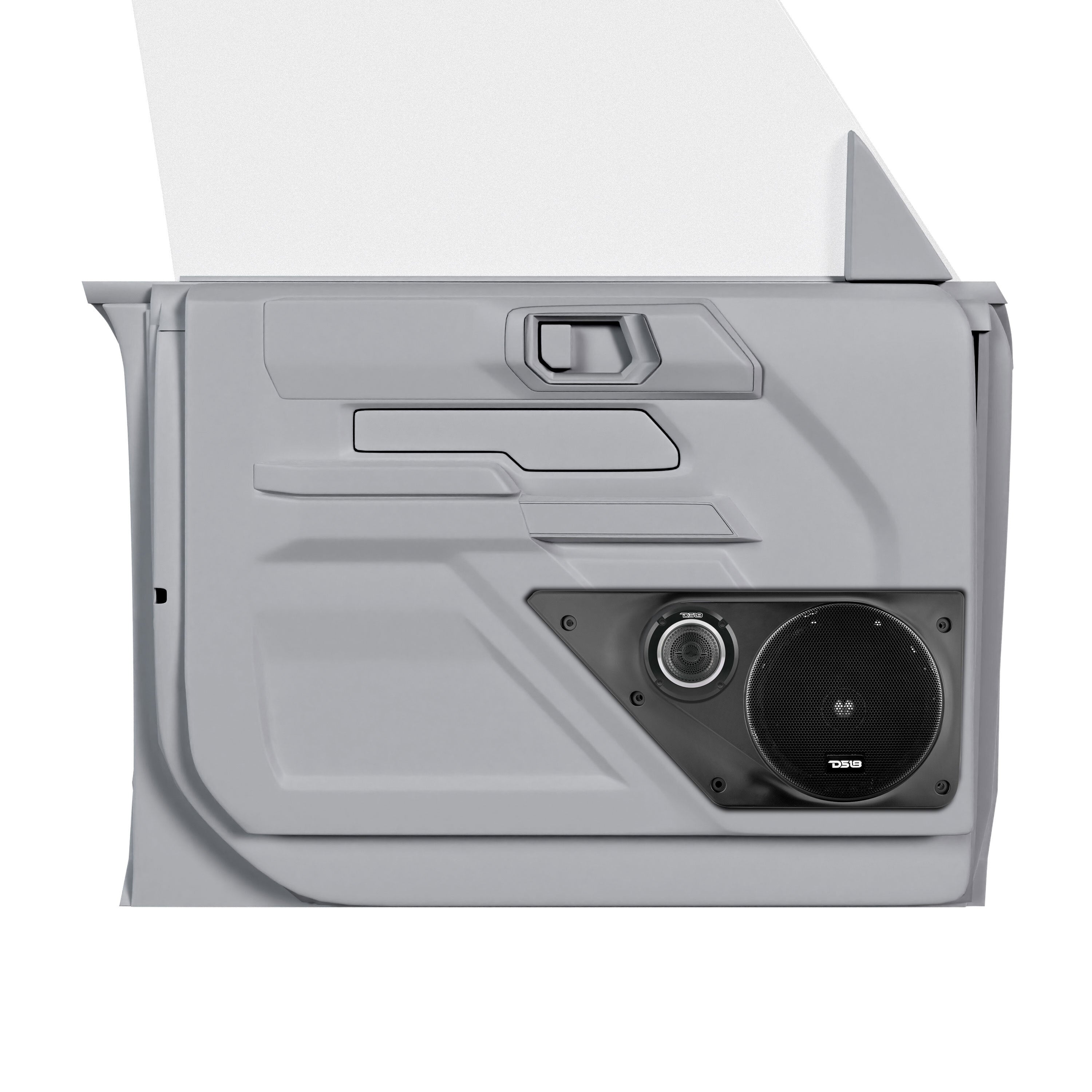 Bronco 6th Gen Front Door Panels Loaded – Dual 6.5" Loudspeakers, 3.6" Hybrid Tweeters & Amplifier - DS18