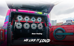 Ford Bronco 6th Gen 4-Door Overhead Bar System fits 4 x 8" speakers + 2 x 6.5" Speakers and 2 x 3.78" Tweeters - DS18