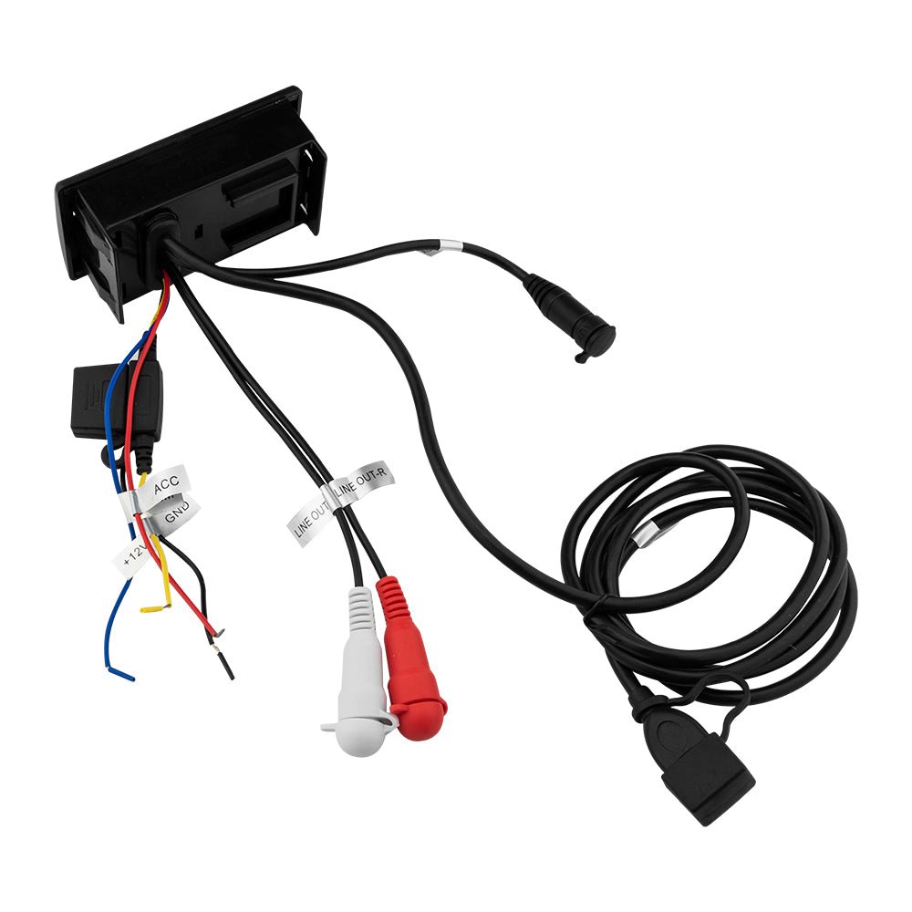 Marine And Powersports Waterproof Bluetooth Audio Receiver With Controls - DS18