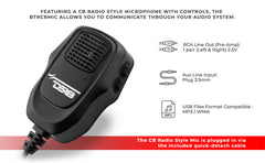 Marine And Powersports Waterproof Bluetooth Audio Receiver With Controls and Microphone - DS18