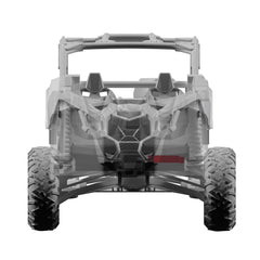 Can-Am Maverick X3 12" Under Seat Subwoofer Enclosure Driver Side - PSW12.4D Shallow Water Resistant Subwoofer Included