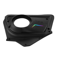 Can-Am Maverick X3 (2017-Up) Rear Door Speaker Panels with Digital LED Badge - DS18