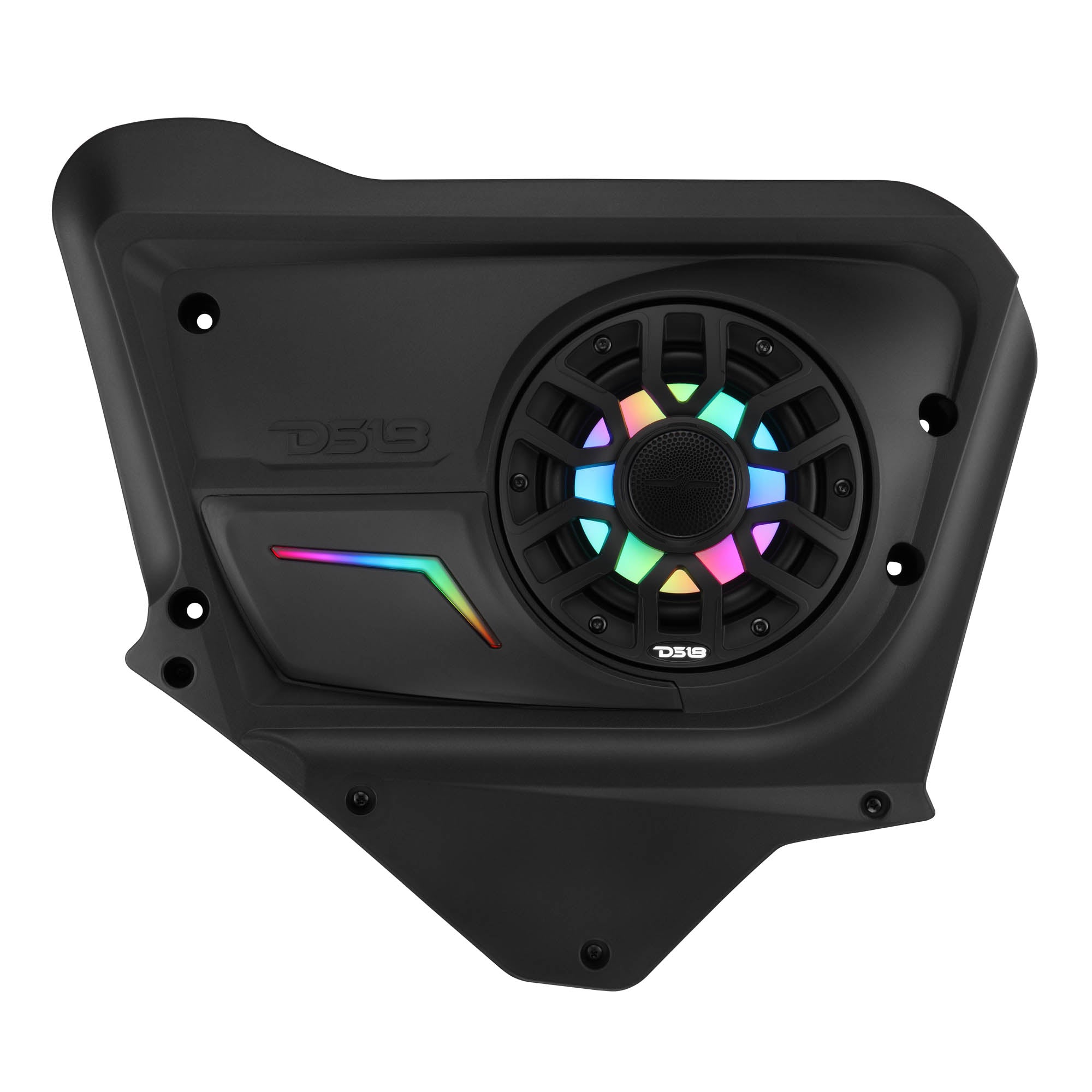 Can-Am Maverick X3 Max (2017-Up) Rear Door Speaker Panels Loaded with NXL-IQ 6.5" 2-Way Coaxial Marine Speakers and Digital