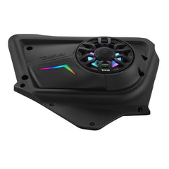 Can-Am Maverick X3 Max (2017-Up) Rear Door Speaker Panels Loaded with NXL-IQ 6.5" 2-Way Coaxial Marine Speakers and Digital