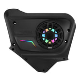 Can-Am Maverick X3 Max (2017-Up) Rear Door Speaker Panels Loaded with NXL-IQ 6.5" 2-Way Coaxial Marine Speakers and Digital