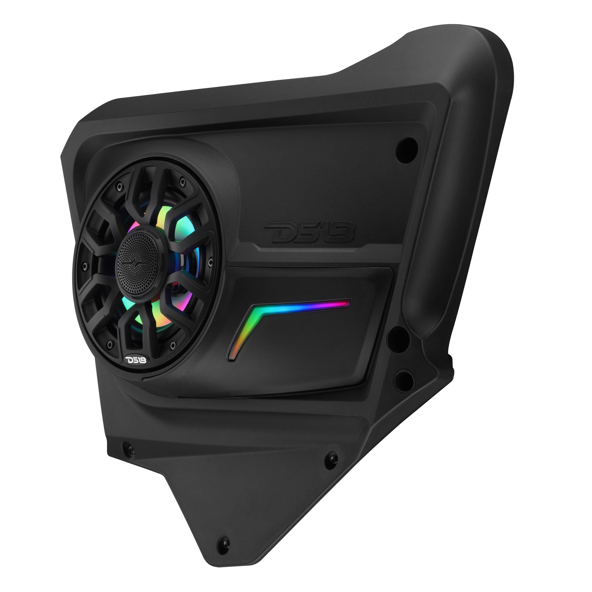 Can-Am Maverick X3 Max (2017-Up) Rear Door Speaker Panels Loaded with NXL-IQ 6.5" 2-Way Coaxial Marine Speakers and Digital