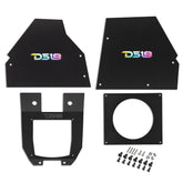 Can-Am Maverick X3 Lower Bracket Kit for MRX150 Head-Unit with Center Console Covers and LED Badges - DS18