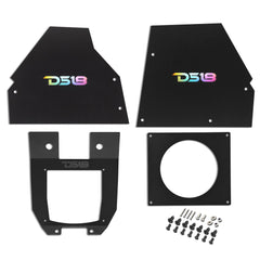 Can-Am Maverick X3 Lower Bracket Kit for MRX150 Head-Unit with Center Console Covers and LED Badges - DS18