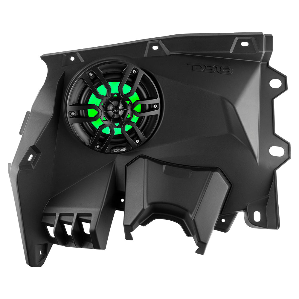 Can-Am Maverick X3 Dashboard Panel Loaded with 6.5" Speaker and RGB Lights - DS18