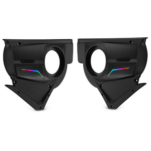 Can-Am Maverick X3 Door Speaker Panels with Digital LED Lighting - DS18