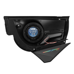 Can-Am Maverick X3 Door Speaker Panels Loaded with NXL-IQ 6.5" 2-Way Coaxial Marine Speakers and Digital LED Badge - DS18