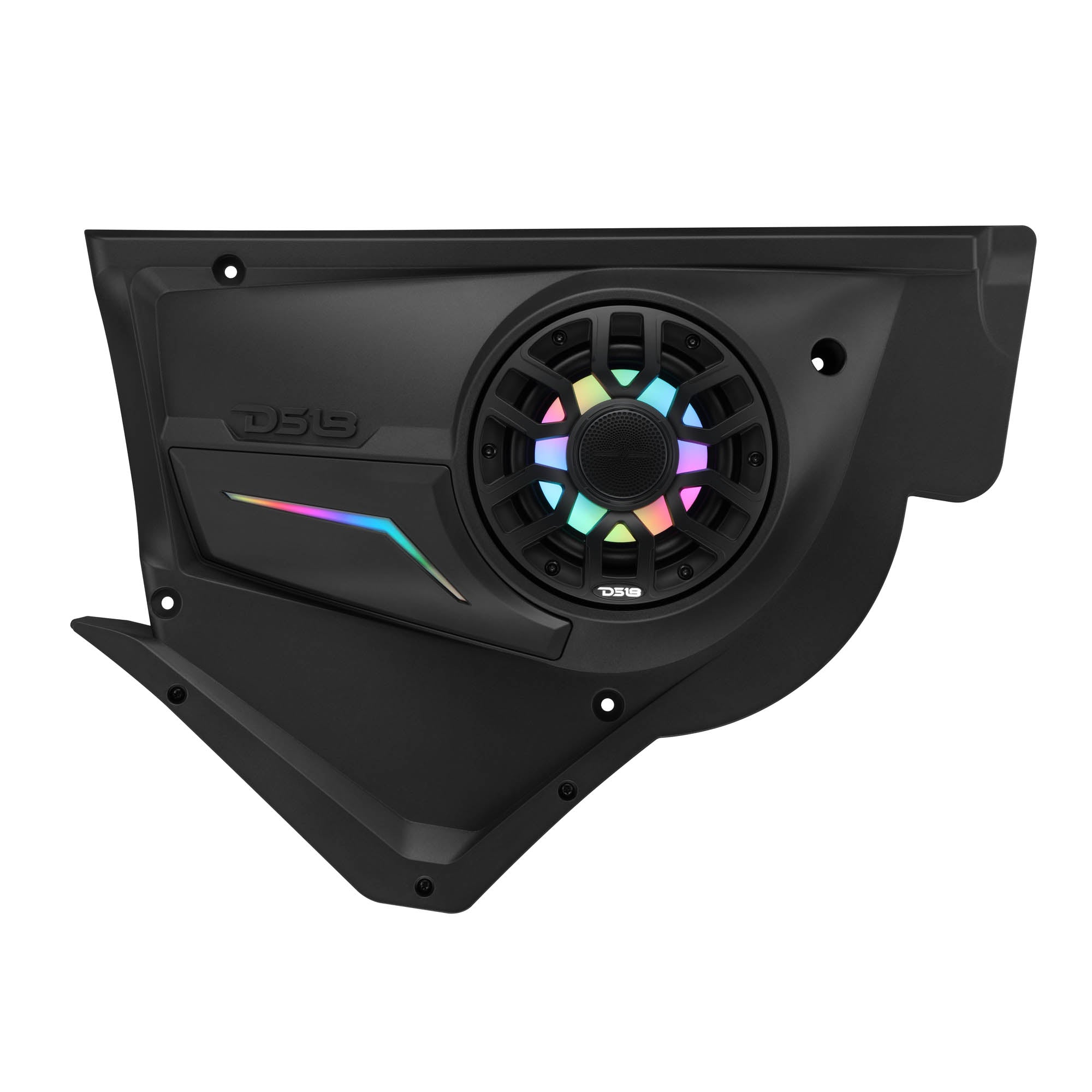 Can-Am Maverick X3 Door Speaker Panels Loaded with NXL-IQ 6.5" 2-Way Coaxial Marine Speakers and Digital LED Badge - DS18