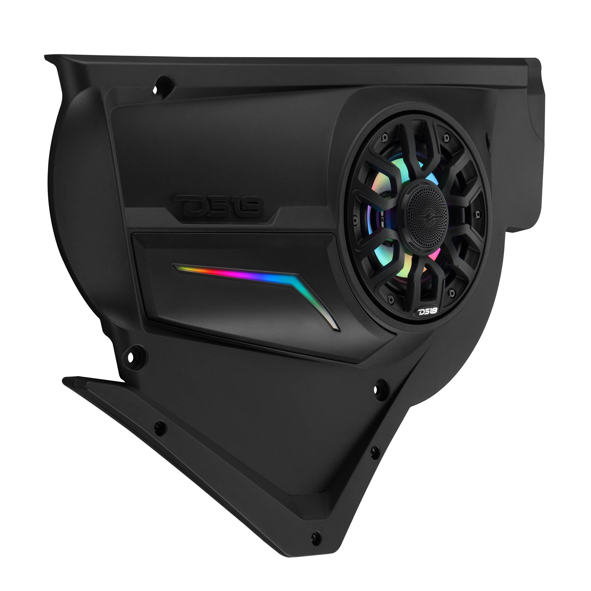 Can-Am Maverick X3 Door Speaker Panels Loaded with NXL-IQ 6.5" 2-Way Coaxial Marine Speakers and Digital LED Badge - DS18