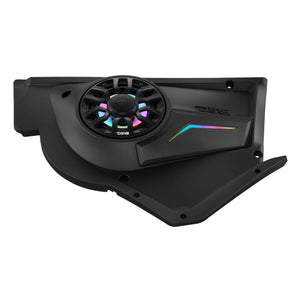 Can-Am Maverick X3 Door Speaker Panels Loaded with NXL-IQ 6.5" 2-Way Coaxial Marine Speakers and Digital LED Badge - DS18