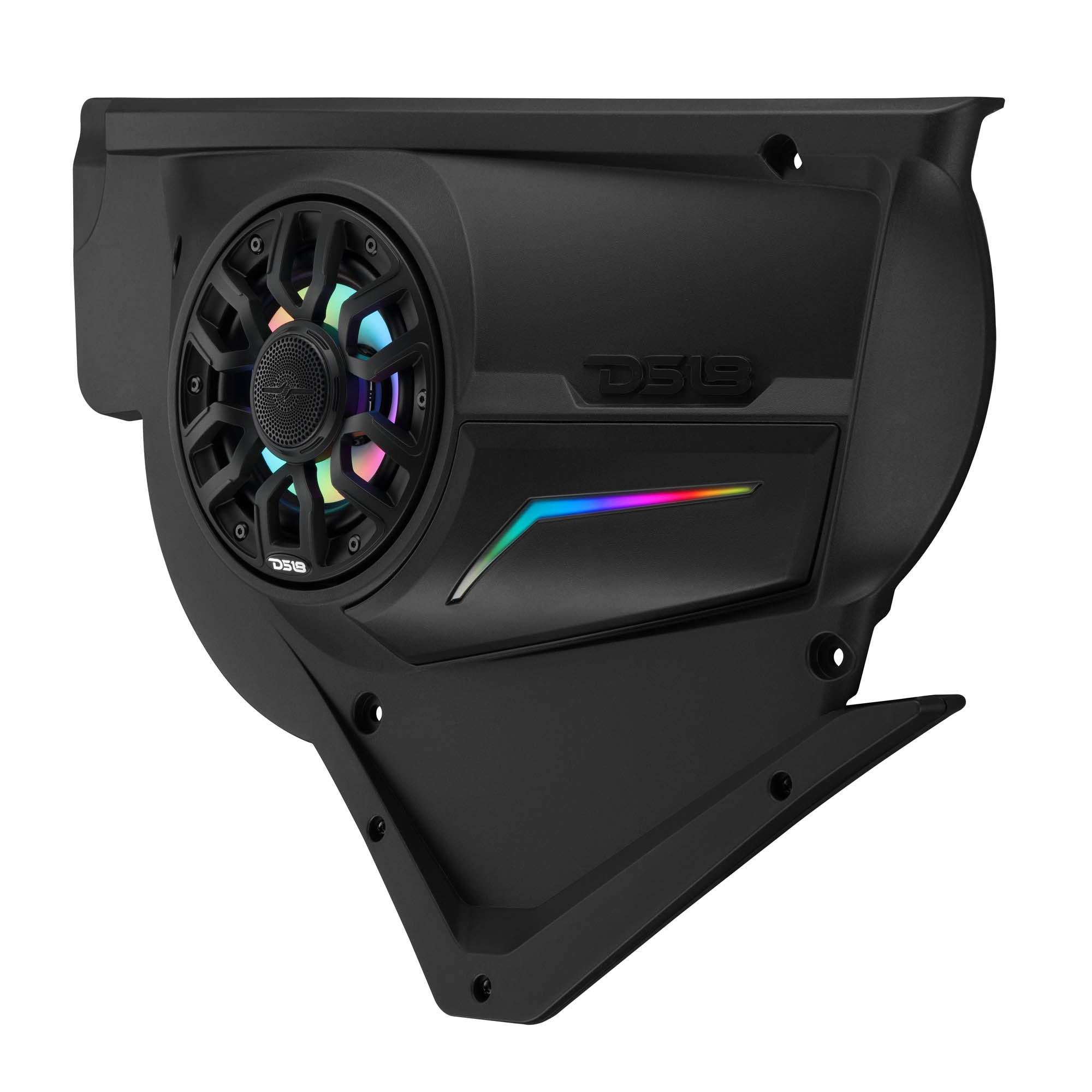 Can-Am Maverick X3 Door Speaker Panels Loaded with NXL-IQ 6.5" 2-Way Coaxial Marine Speakers and Digital LED Badge - DS18
