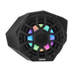 Can-Am Maverick X3 Kick Panel Speaker Pods Loaded with NXL-IQ 6.5" 2-Way Coaxial Marine Speakers and Digital LED Lights