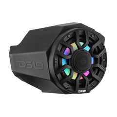 Can-Am Maverick X3 Kick Panel Speaker Pods Loaded with NXL-IQ 6.5" 2-Way Coaxial Marine Speakers and Digital LED Lights