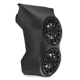 Can-Am Maverick X3 (2017-Up) Waterfall Center Console Speaker Pod Loaded with NXL-IQ 6.5" 2-Way Coaxial Marine Speakers and