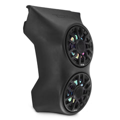 Can-Am Maverick X3 (2017-Up) Waterfall Center Console Speaker Pod Loaded with NXL-IQ 6.5" 2-Way Coaxial Marine Speakers and