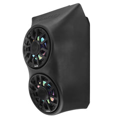 Can-Am Maverick X3 (2017-Up) Waterfall Center Console Speaker Pod Loaded with NXL-IQ 6.5" 2-Way Coaxial Marine Speakers and