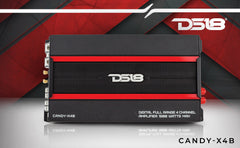 CANDY Compact Full-Range Class D 4-Channel Amplifier 1600 Watts - DS18