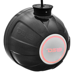 NXL 8" Pod 375W Speaker with Integrated RGB LED Lights (Pair) - Perfect for Jet Skis - DS18