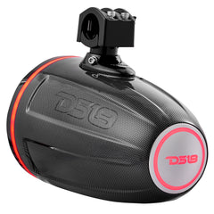 NXL 8" Marine and Powersports Empty Tower LED RGB Lights -Black Carbon Fiber - DS18