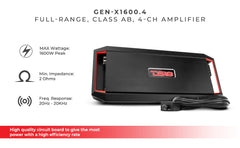 2015-2020 Chevy Suburban Front and Back Doors Speakers Good Upgrade/Replacement Package 1600 Watts - DS18