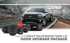 2016-2021 Chevy Silverado 1500 LD Front and Back Doors Speakers Good Upgrade/Replacement Package 1600 Watts - DS18