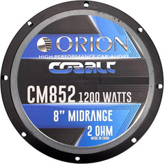 CM852 8 Inch 2 Ohm Midrange Speaker 300 Watts RMS