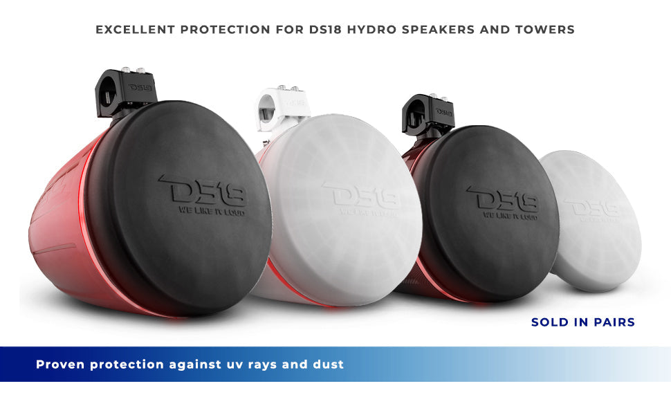 10" Silicone Cover for All Towers, Speakers and Subwoofers - DS18